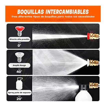 HIDROLAVADORA PORTATIL 120V ALTA PRESION |ENVIOS A TODO PERU| 6 R