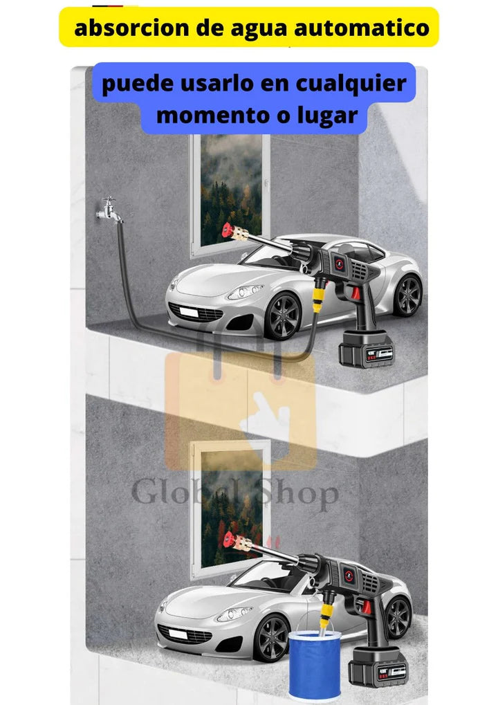 HIDROLAVADORA PORTATIL 120V ALTA PRESION |ENVIOS A TODO PERU| 6 R